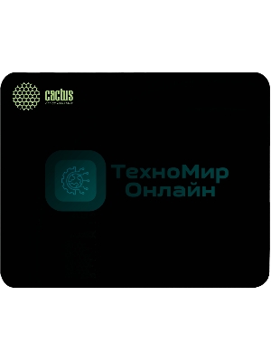 Коврик для мыши Cactus черный 300x250x2мм (CS-MPC-P01M)