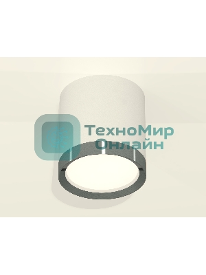 Светильник Ambrella Light XS8141006 SWH/PPH белый песок/графит полированный GX53 (C8141, N8133)