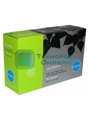 Картридж лазерный Cactus CS-CF287A черный (9000 стр.) для HP LJ M506dn/M506n/M506x