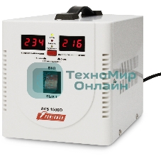 Стабилизатор напряжения Powerman AVS 1500D (1500ВА,12А,КПД 98%,циф. индикация вх./вых. напряж.)