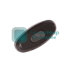 Переключатель бра 6А 250В (еврослот) черный UNIVersal А0106