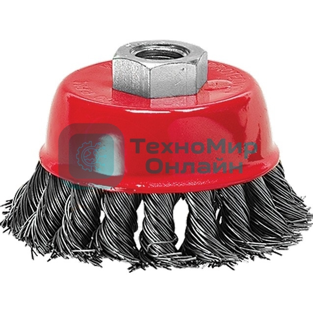 Щетка Matrix для УШМ, 75 мм, М14, 