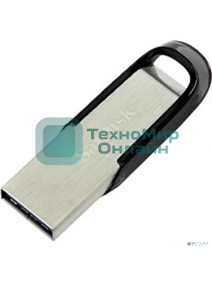 Флешка USB Sandisk 64Gb Cruzer Ultra Flair SDCZ73-064G-G46 USB 3.0 серебристый/черный