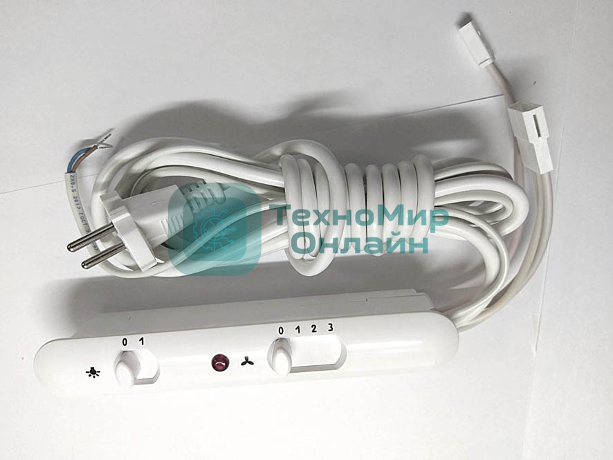 Блок переключателей БПК-2М-Б белый