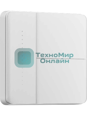 Выключатель умный Aqara Z1 Pro ZNQBKG43LM 2-хкл. белый (ZNQBKG43LM WH)