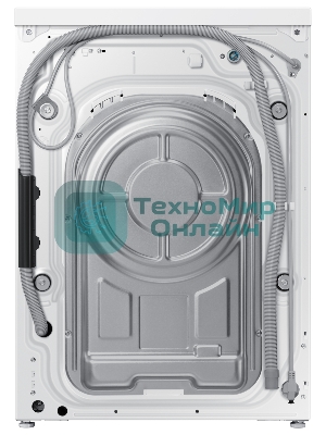 Стирально-сушильная машина Samsung WD11DG6B85BELP белый, загрузка фронтальная 11 кг, 1400 об/мин, класс: A