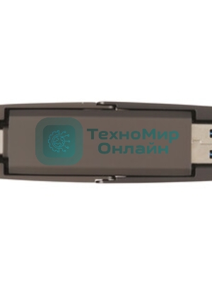 Флешка USB Netac US9 (NT03US9C-512G-32TA), 512Gb, USB 3.2 Gen2 Type-A/USB Type-C, R/W 1000/900, серебристый