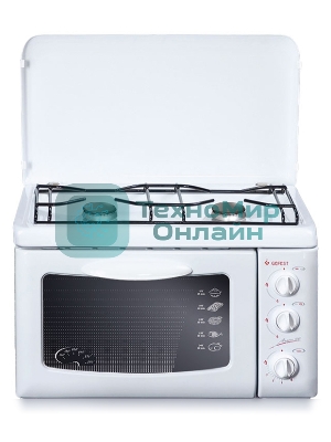 Плита настольная газовая Gefest 100 белый + духовка