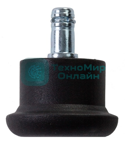 Набор заглушек для кресел Бюрократ FootSet35 черный для паркета/ламината