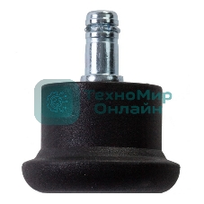 Набор заглушек для кресел Бюрократ FootSet35 черный для паркета/ламината