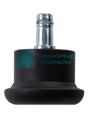 Набор заглушек для кресел Бюрократ FootSet35 черный для паркета/ламината