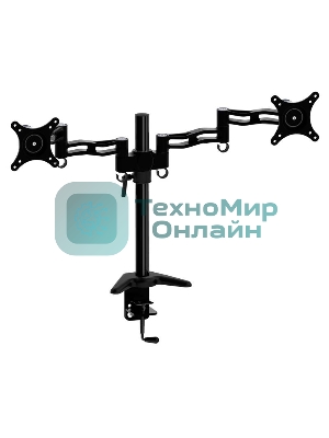 Кронштейн для мониторов Cactus CS-VM-D08-BK черный 13