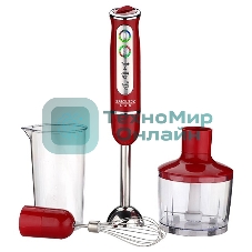 Блендер Delta Lux DL-7039B 800 Вт, красный