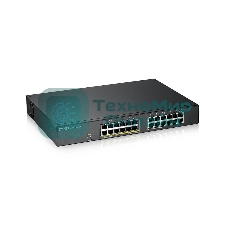 Коммутатор Zyxel GS1900-24EP-EU0101F 24G 12PoE+ 130W управляемый