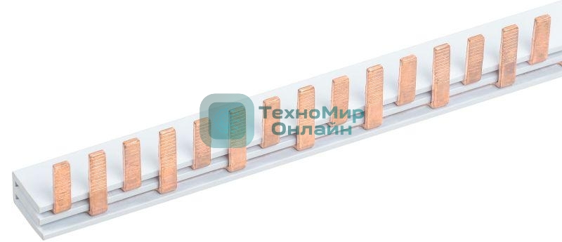 Шина соединительная PIN 63A 108 мод. для АВДТ32М (1м) IEK YNS21-2-063-108