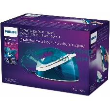 Парогенератор Philips GC6840/20 2400Вт бирюзовый/белый