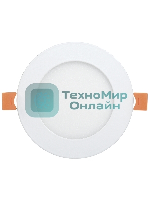 Светильник IEK LDVO0-1602-1-7-K02 ДВО 1602 белый круг LED 7Вт 4000К IP20 алюм. корпус, диам 120 мм