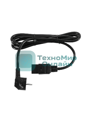 Шнур питания Rem R-16-CORD-C19-S-1.8 C19-Schuko проводник.:3x1.5мм2 1.8м 250В 16А (упак.:1шт) черный