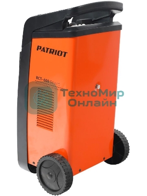 Устройство пуско-зарядное PATRIOT BCT-600 Start220В±15% 3300Вт 12/24В з/п88.0/500А 120-900А/ч 25к