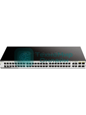 Коммутатор DGS-1052/A3A Unmanaged Switch 48x1000Base-T, 4xCombo 1000Base-T/SFP, Surge 1KV, metal case