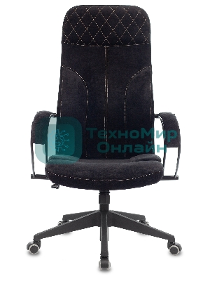 Кресло Бюрократ CH-608 Fabric Light-20 черный, ткань