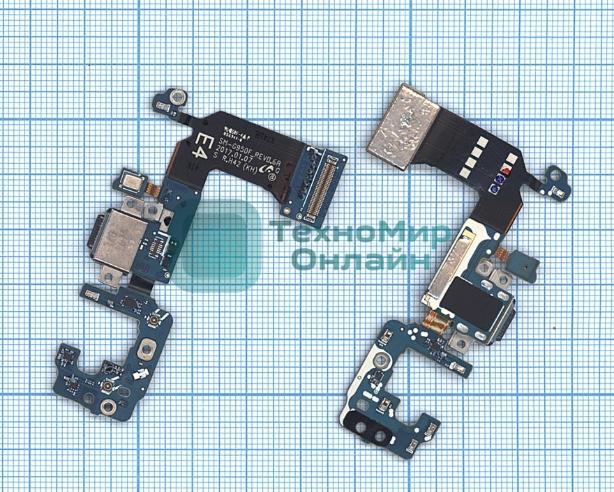 Шлейф разъема питания для Samsung Galaxy S8 SM-G950F