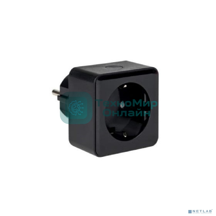 Умная розетка PROxima Сonnect PRO Wi-Fi черная