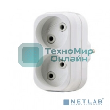 Разветвитель Makel 2 гнезда без заземления 10А