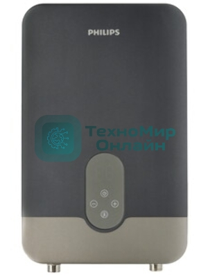 Водонагреватель электрический Philips AWH1011/51(85HB) серый, проточный, 4,5 л/мин, 8,5 кВт