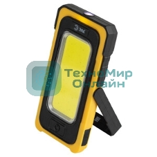 Фонарь аккумуляторный ЭРА Рабочие Практик RA-811 COB 15Вт powerbank солнечн. батарея магнит