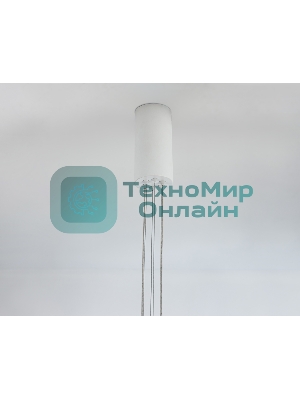 Подвесной светодиодный светильник Ambrella light FL5884/2 WH белый 45W 3000K/4200K/6400K D600/400*1200 (без ПДУ)