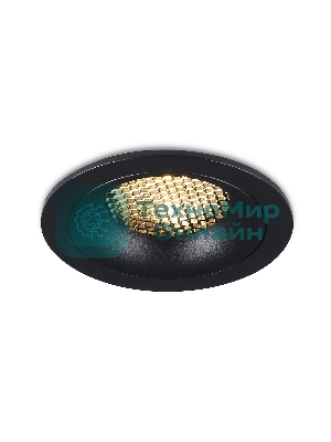 Светильник встраиваемый Ambrella light TN102724 BK черный GU5.3 92*92*23