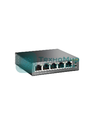 Коммутатор TP-Link SMBTL-SG1005P 5-портовый гигабитный настольный коммутатор с 4 портами PoE SMB 56W