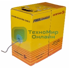 Кабель PROconnect Кабель FTP cat.5e 4 пары (305м) 0.4 мм