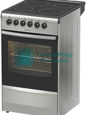 Плита электрическая Darina 1B EC 341 606 silver серебристый/черный, конфорок 4 шт, духовка 50 л, 50 см x 85 см x 56 см