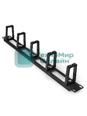 Кабельный органайзер ExeGate CM19-1U-5R (горизонтальный 19