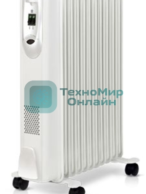 Обогреватель масляный Ballu Comfort BOH/CM-11WDN (11 секций) белый, 2200 Вт, 27 м2, термостат