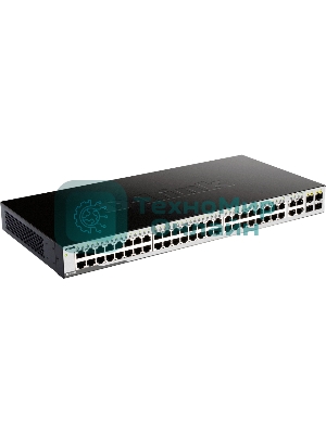 Коммутатор DGS-1052/A3A Unmanaged Switch 48x1000Base-T, 4xCombo 1000Base-T/SFP, Surge 1KV, metal case