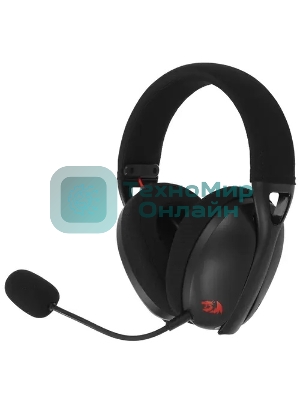 Гарнитура Redragon Ire Pro чёрный, беспроводная + проводная, Bluetooth / USB, до 25 ч