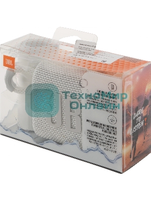 Портативная акустика JBL GO 3, белый