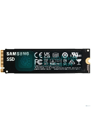 Накопитель SSD Samsung 980 MZ-V8V500BW, 500Gb, PCIe 3.0 x4, M.2 2280, NVMe, R/W 3100/2600