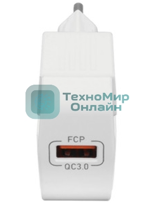 Сетевое зарядное устройство универсальное Crown Micro CMWC-3030F белый