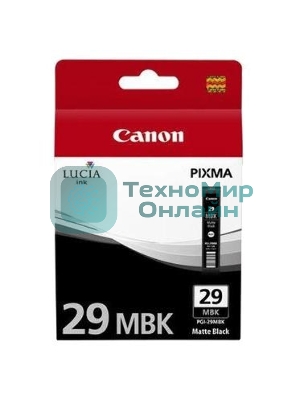 Картридж струйный Canon PGI-29MBK (4868B001) черный (36 мл) для Canon Pixma Pro 1