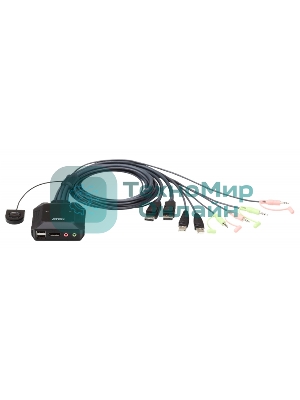 Переключатель ATEN 2 PORT USB DP KVM SWITCH.