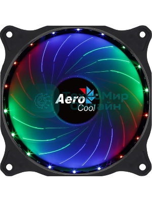 Вентилятор Aerocool/Formula Cosmo 12 черный, 120 мм, 1000 об/мин, 23.9 дБ, 4 pin