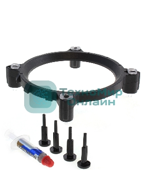 Кулер для процессора Crown CM-5 прозрачный/черный, 120 мм, 1500 об/мин, 30.8 дБ, 4 pin, 187 Вт, 148 мм