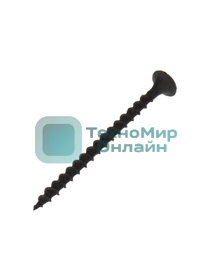 Саморез гипсокартон-металл Kranz 3.5х55, пакет (50 шт./уп.)