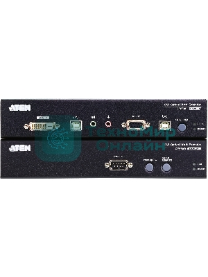 Удлинитель ATEN DVI Optical KVM Extender W/1.8M W/EU ADP