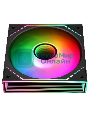 Вентилятор для корпуса Thermalright TL-M12-S (120x124x25мм, 4-pin PWM, ARGB, 47.6CFM, 23.2dBA, 1500RPM, черный)