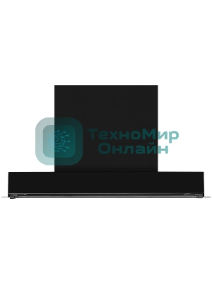 Вытяжка встраиваемая Kuppersberg Nancy S 60 черный, 60 см, 850 куб. м/ч, 42 дБ